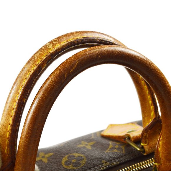 Auth Louis Vuitton Speedy 30 Satchel #43398L19 - Picture 9 of 13